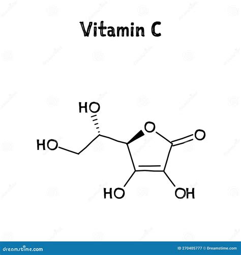 Molecole di Vitamina C e Niacinamide