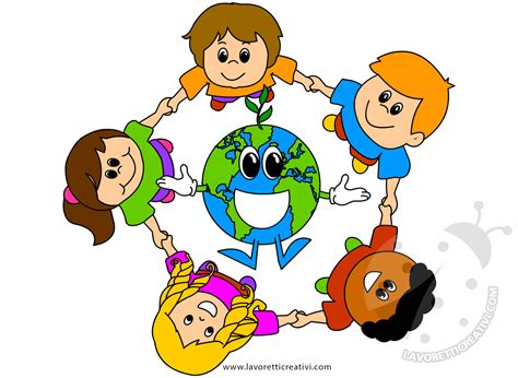 Un disegno di bambini che rappresenta la collaborazione