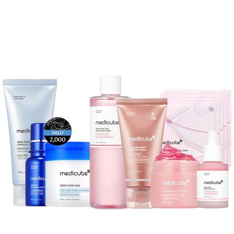 Medicube products for acne-prone skin